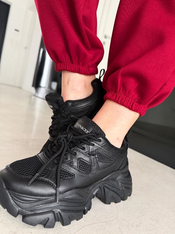 Komplet z napisem na plecach WF820 bordowy