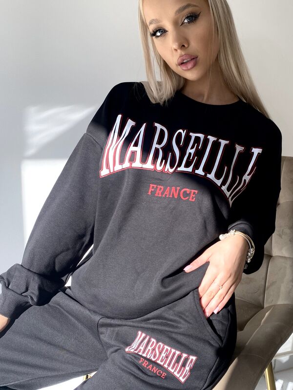 Komplet MARSEILLE France N300 czarny