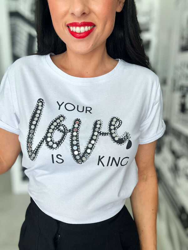 Bluzka YOUR LOVE N608 biały