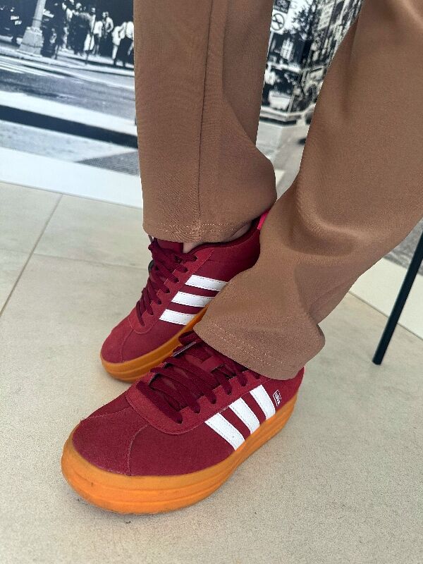 Spodnie Nice z prostą nogawką N713 brązowy