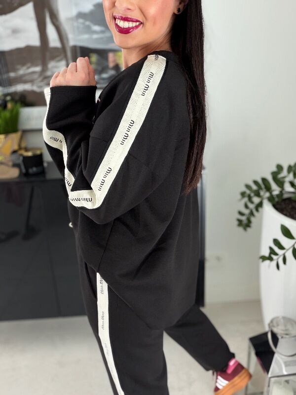 Komplet dresowy Miu WF838 czarny