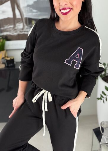 Komplet dresowy Miu WF838 czarny