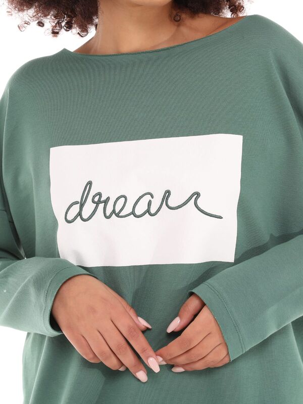 Soczyście zielona OVERSIZOWA bluzka Dream N365
