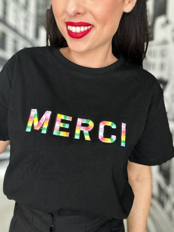 T-SHIRT Mercy N600 czarny