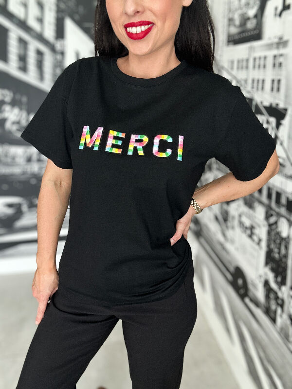 T-SHIRT Mercy N600 czarny
